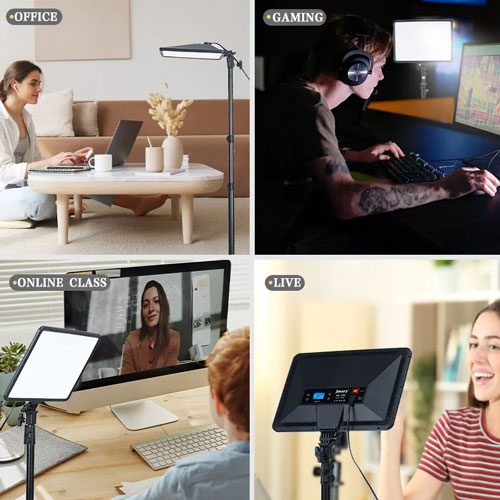 نور ثابت جی ماری مدل FM-17RS سافت لایت ال ای دی