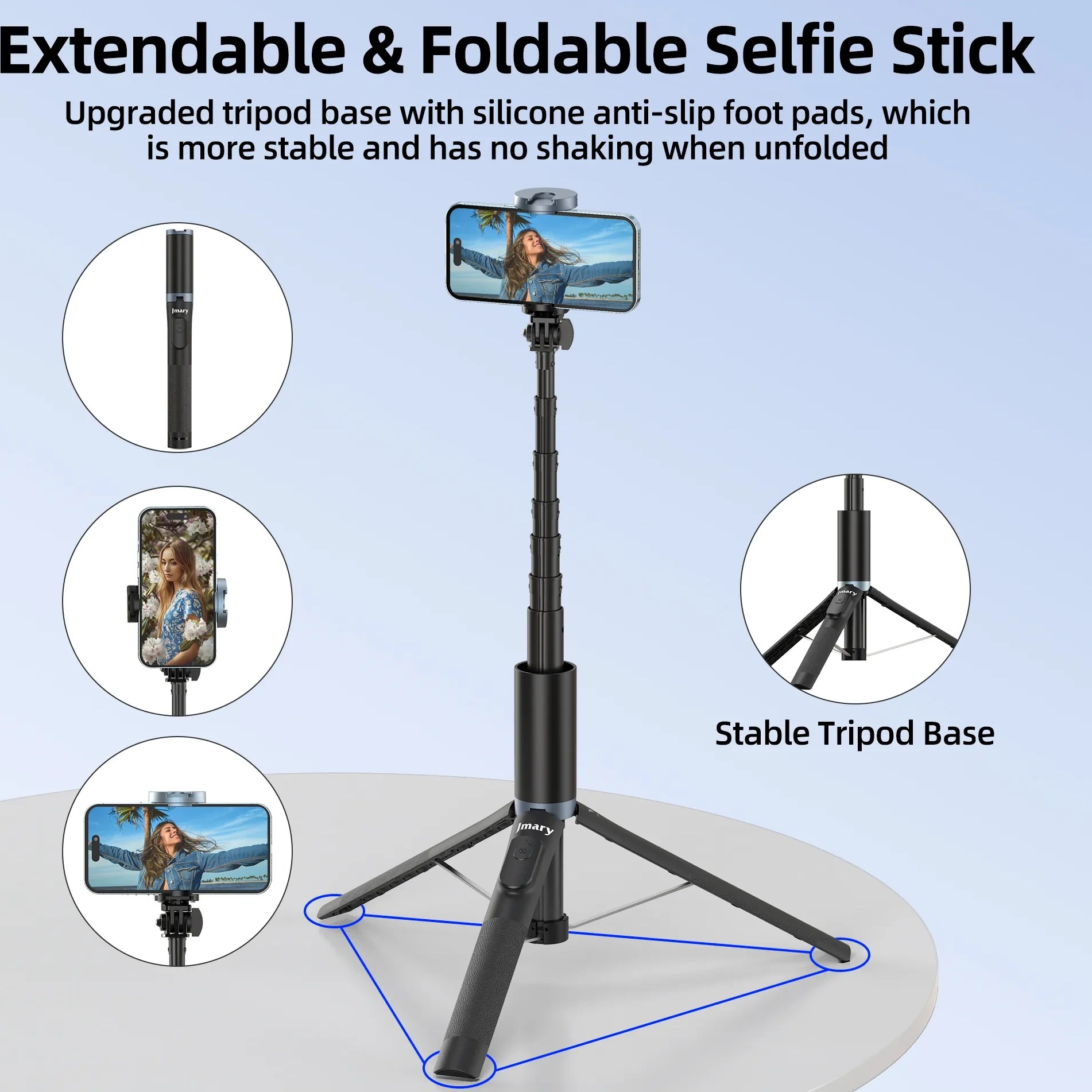 سه پایه مونوپاد جی ماری مدل KT259 با ریموت
