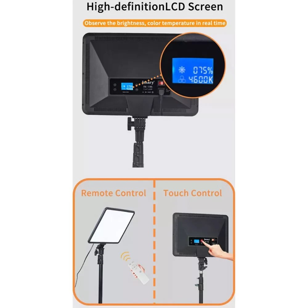 نور ثابت جی ماری مدل FM-17RS سافت لایت ال ای دی